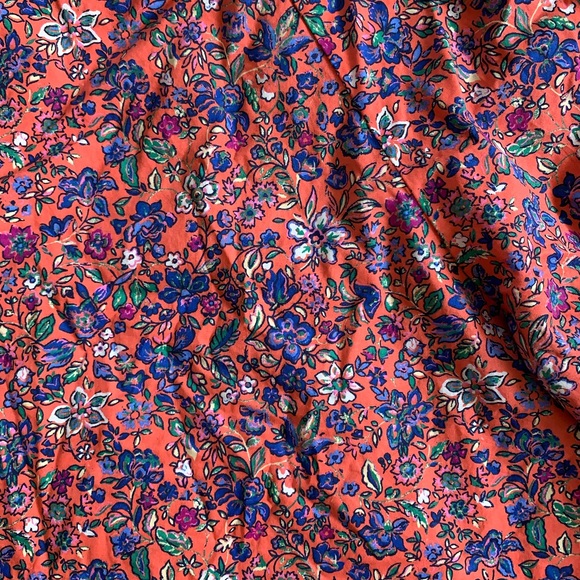 Universal Thread Floral Top | Red floral | Size Large | Puff Sleeve - Picture 8 of 8